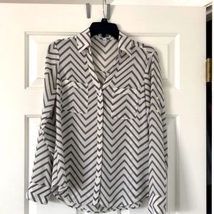 Express Button down top xs